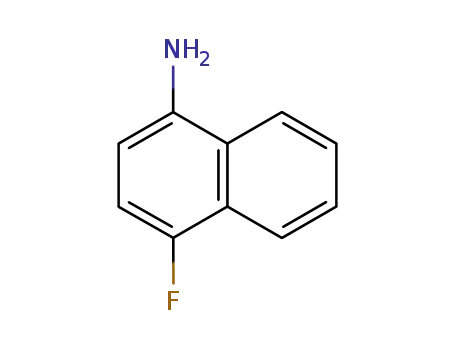 Molecular Structure of 438-32-4 (4-Fluoro-1-naphthylamine)