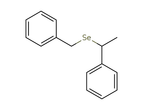 Molecular Structure of 144403-88-3 (Benzene, [[(1-phenylethyl)seleno]methyl]-)