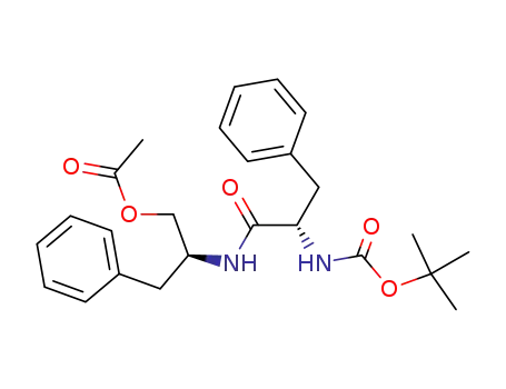 (S)-2-((S)-2-(tert-butoxycarbonylamino)-3-phenylpropanamido)-3-phenylpropyl acetate
