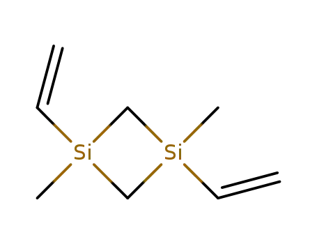 Molecular Structure of 22053-38-9 (1,3-dimethyl-1,3-divinyl-1,3-disilacyclobutane)