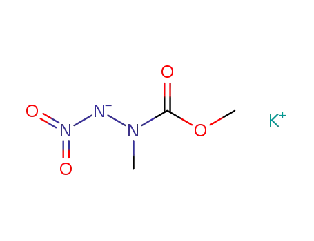 Molecular Structure of 135516-78-8 (Hydrazinecarboxylic acid, 1-methyl-2-nitro-, methyl ester, potassium
salt)