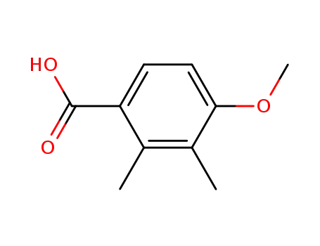 Molecular Structure of 5628-61-5 (2,3-DIMETHYL-4-METHOXYBENZOIC ACID)