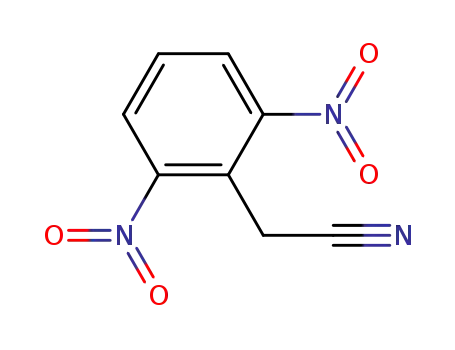 Molecular Structure of 155593-11-6 (2-(2,6-dinitrophenyl)acetonitrile)