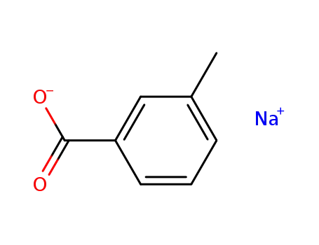 Molecular Structure of 17264-86-7 (sodium 3-methylbenzoate)