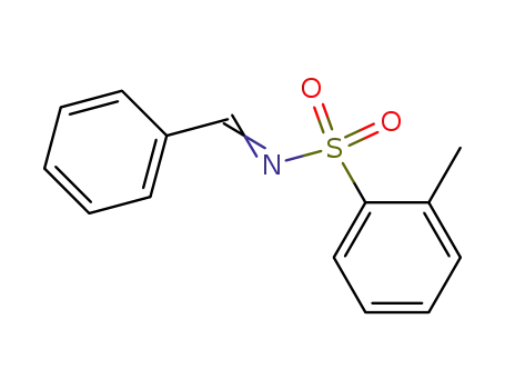 Molecular Structure of 14674-28-3 (N-benzylidene-2-methylbenzenesulfonamide)