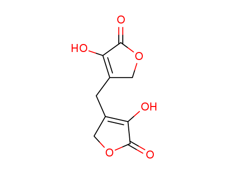 4-hydroxy-3-[(4-hydroxy-5-oxo-2H-furan-3-yl)methyl]-2H-furan-5-one