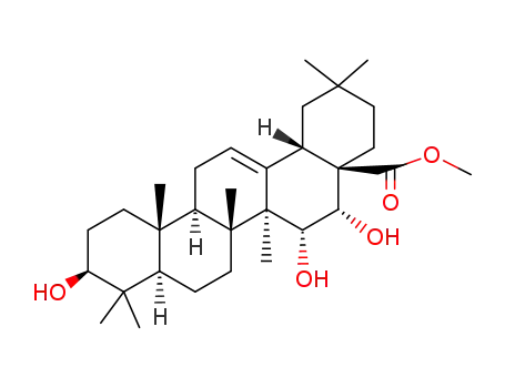 3β,15α,16α-Trihydroxyolean-12-en-28-oic acid methyl ester