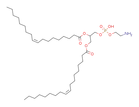Molecular Structure of 2462-63-7 ([1-(2-aminoethoxy-hydroxyphosphoryl)oxy-3-[(Z)-octadec-9-enoyl]oxypropan-2-yl] (Z)-octadec-9-enoate)