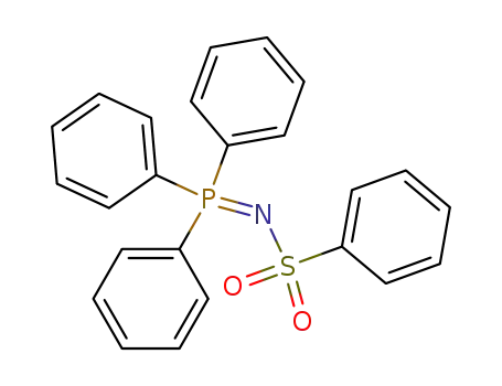 Molecular Structure of 1056-25-3 (Benzenesulfonamide, N-(triphenylphosphoranylidene)-)