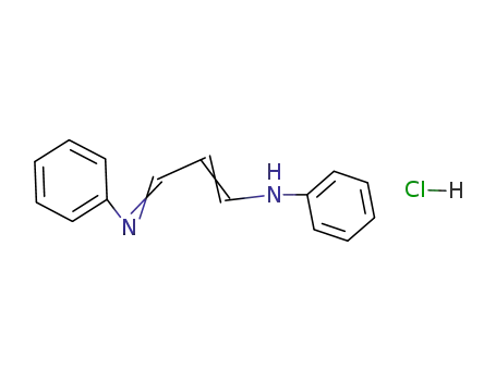 Molecular Structure of 28140-60-5 (MALONALDEHYDE DIANILIDE HYDROCHLORIDE)