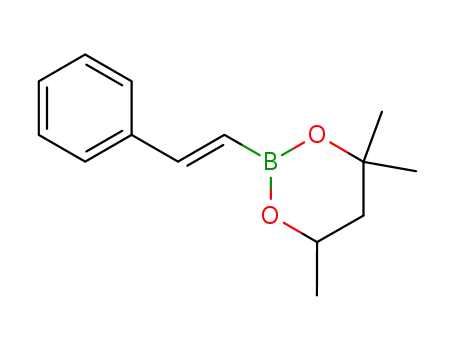 Molecular Structure of 60806-00-0 (4,4,6-trimethyl-2-styryl-[1,3,2]dioxaborinane)