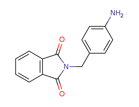 Molecular Structure of 100880-61-3 (4-N-PHTHALOYLGLYAMINOMETHYL ANILINE)