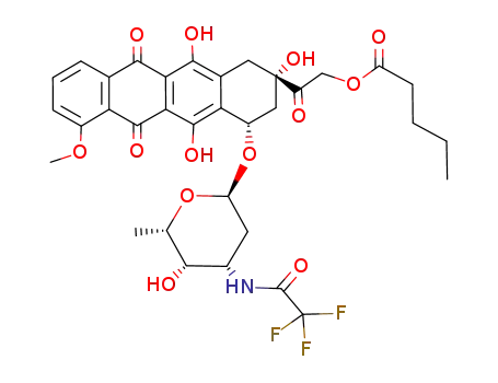Molecular Structure of 56124-62-0 (Valrubicin)