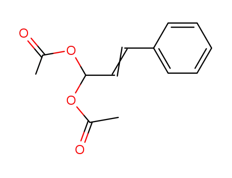 Molecular Structure of 37973-54-9 (2-Propene-1,1-diol, 3-phenyl-, diacetate, (2E)-)