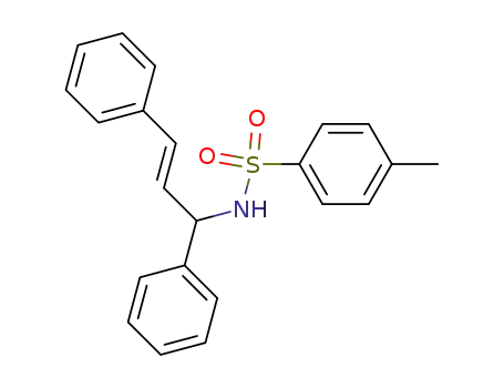 Benzenesulfonamide, N-[(2E)-1,3-diphenyl-2-propenyl]-4-methyl-