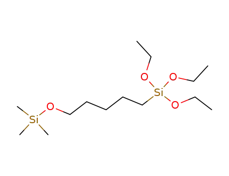 Molecular Structure of 86517-53-5 (1-trimethylsiloxy-5-triethoxysilylpentane)