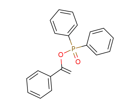 Molecular Structure of 31327-19-2 (Phosphinic acid, diphenyl-, 1-phenylethenyl ester)
