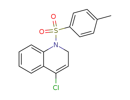 Molecular Structure of 856089-56-0 (N-(p-toluenesulfonyl)-4-chloro-1,2-dihydroquinoline)