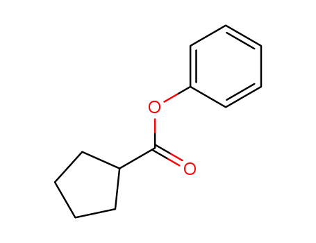 Molecular Structure of 54758-32-6 (phenyl cyclopentanecarboxylate)