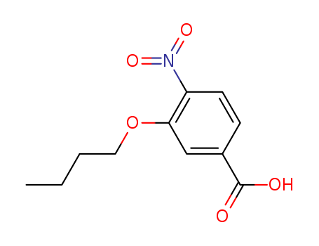 3-Butoxy-4-nitrobenzoic acid cas  72101-53-2