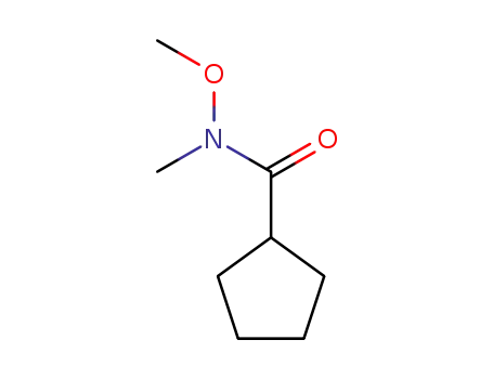 사이클로펜탄카복사미드, N-메톡시-N-메틸-(9CI)
