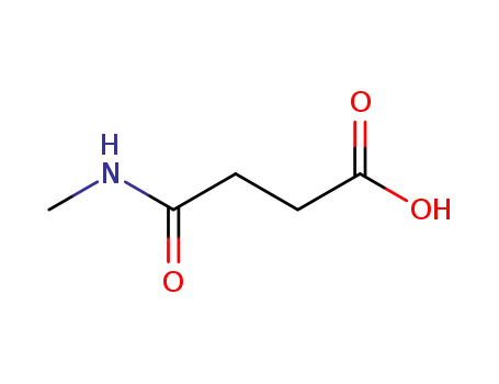 Molecular Structure of 56269-39-7 (N-METHYLSUCCINAMIC ACID)