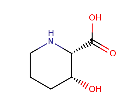 Molecular Structure of 176019-05-9 (2-Piperidinecarboxylicacid,3-hydroxy-,(2S,3S)-(9CI))