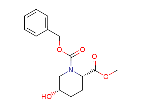 (2S,5S)-5-Hydroxy-1,2-piperidinedicarboxylic acid 2-methyl 1-benzyl ester