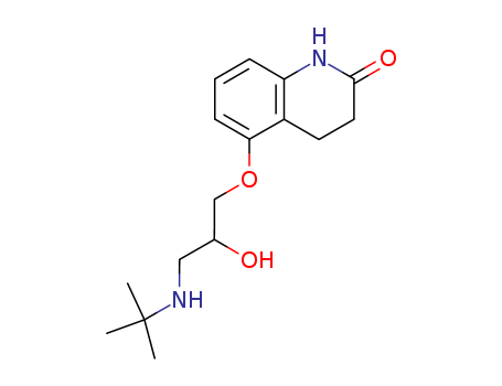 5-[3-(tert-Butylamino)-2-hydroxypropoxy]-3,4-dihydro-1H-quinolin-2-one