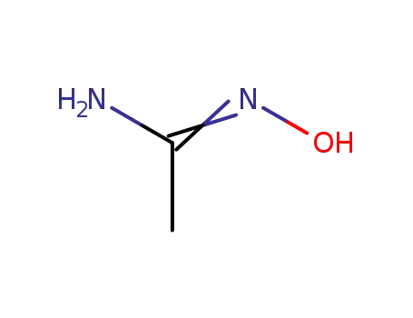 Molecular Structure of 117771-39-8 (Ethanimidamide, N'-hydroxy-, (Z)-)