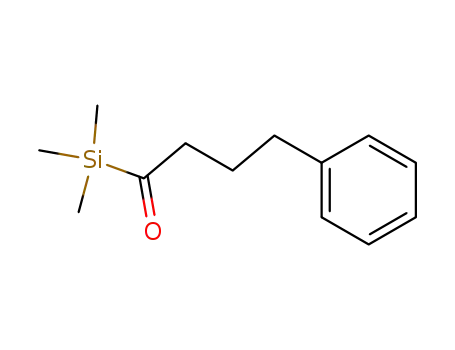 Molecular Structure of 142981-60-0 (Silane, trimethyl(1-oxo-4-phenylbutyl)-)