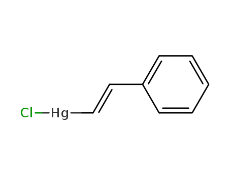 Molecular Structure of 60592-55-4 (Mercury, chloro(2-phenylethenyl)-, (Z)-)