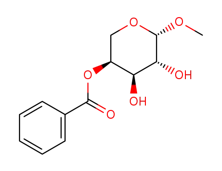 methyl 4-O-benzoyl-β-L-arabinopyranoside