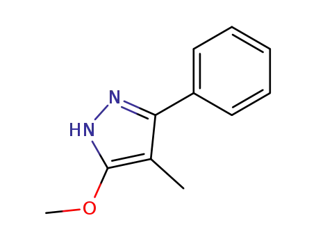 1H-Pyrazole, 3-methoxy-4-methyl-5-phenyl-