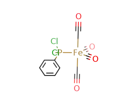 Molecular Structure of 85539-24-8 ([Fe(CO)<sub>4</sub>(PPhCl<sub>2</sub>)])