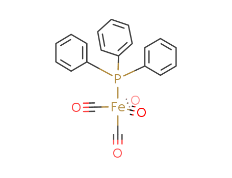 Molecular Structure of 14649-69-5 (Iron,tetracarbonyl(triphenylphosphine)-)