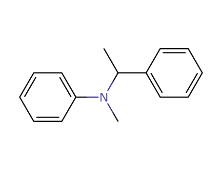 Molecular Structure of 6299-04-3 (N-methyl-N-(1-phenylethyl)aniline)