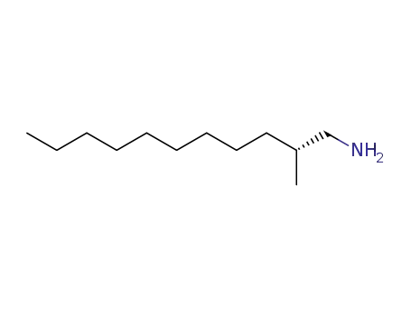 Molecular Structure of 89999-58-6 (1-Undecanamine, 2-methyl-, (R)-)