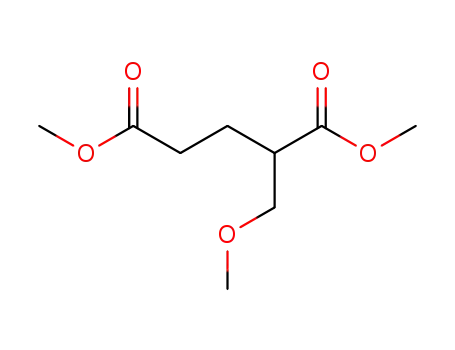 Molecular Structure of 16096-26-7 (Pentanedioic acid, 2-(methoxymethyl)-, dimethyl ester)