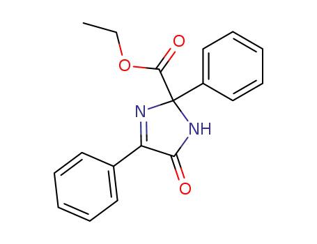 1H-Imidazole-2-carboxylic acid, 2,5-dihydro-5-oxo-2,4-diphenyl-, ethyl
ester