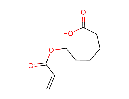 Molecular Structure of 93365-33-4 (Hexanoic acid, 6-[(1-oxo-2-propenyl)oxy]-)