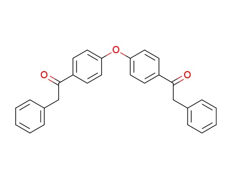 Molecular Structure of 51930-25-7 (Ethanone, 1,1'-(oxydi-4,1-phenylene)bis[2-phenyl-)