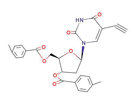 Uridine, 2'-deoxy-5-ethynyl-, 3',5'-bis(4-methylbenzoate)