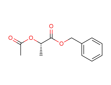 (S)-2-acetoxypropionic acid benzyl ester