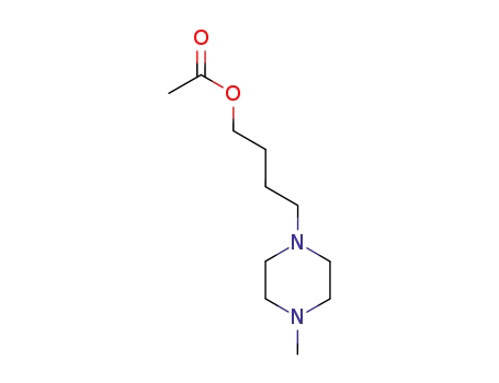 1-Piperazinebutanol, 4-methyl-, acetate (ester)