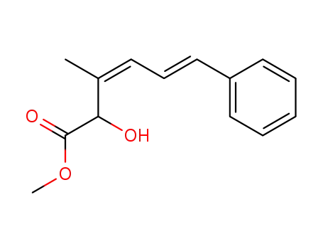 (3Z,5E)-2-Hydroxy-3-methyl-6-phenyl-hexa-3,5-dienoic acid methyl ester