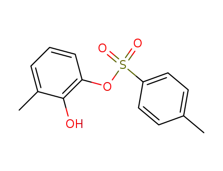 Molecular Structure of 244126-22-5 (1,2-Benzenediol, 3-methyl-, 1-(4-methylbenzenesulfonate))