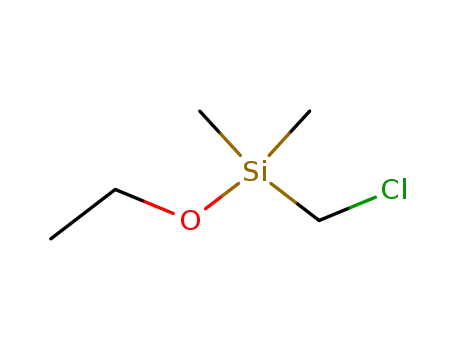 Molecular Structure of 13508-53-7 (CHLOROMETHYLDIMETHYLETHOXYSILANE)