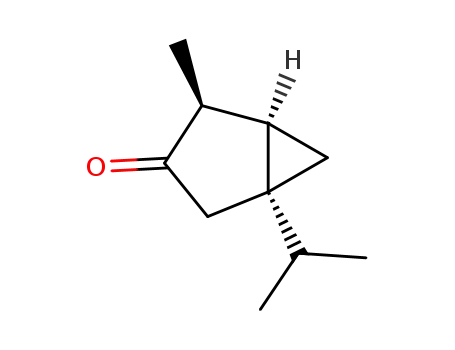 Molecular Structure of 471-15-8 (THUJONE)