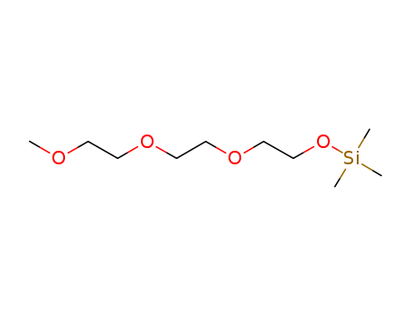 2,2-dimethyl-3,6,9,12-tetraoxa-2-silatridecane; 2-[2-(2-methoxyethoxy)ethoxy]ethoxy-trimethylsilane